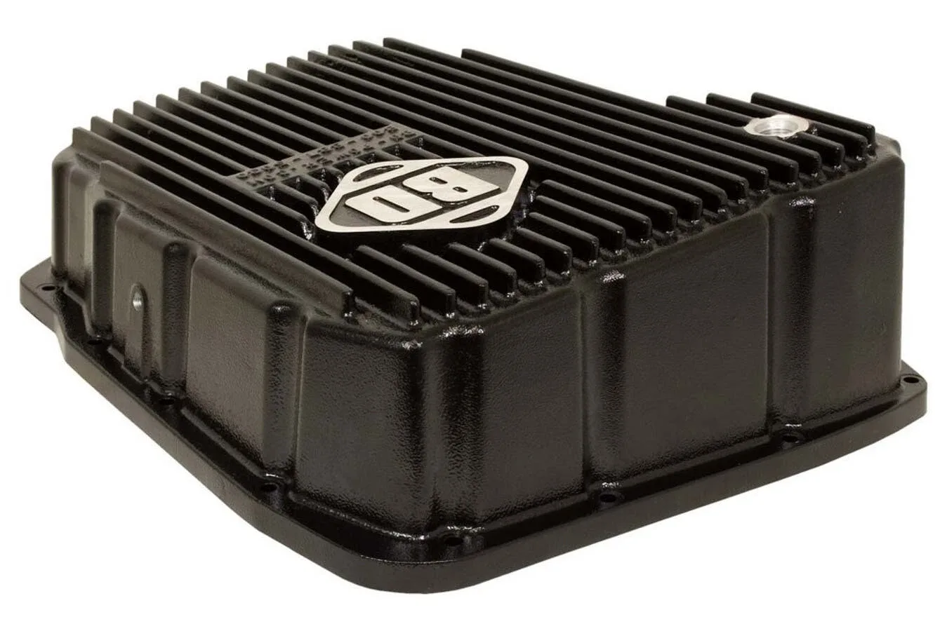 BD Diesel 68RFE Auto Transmission Oil HD Pan 4.5 Qts for Dodge Ram Cummins 6.7L image 2