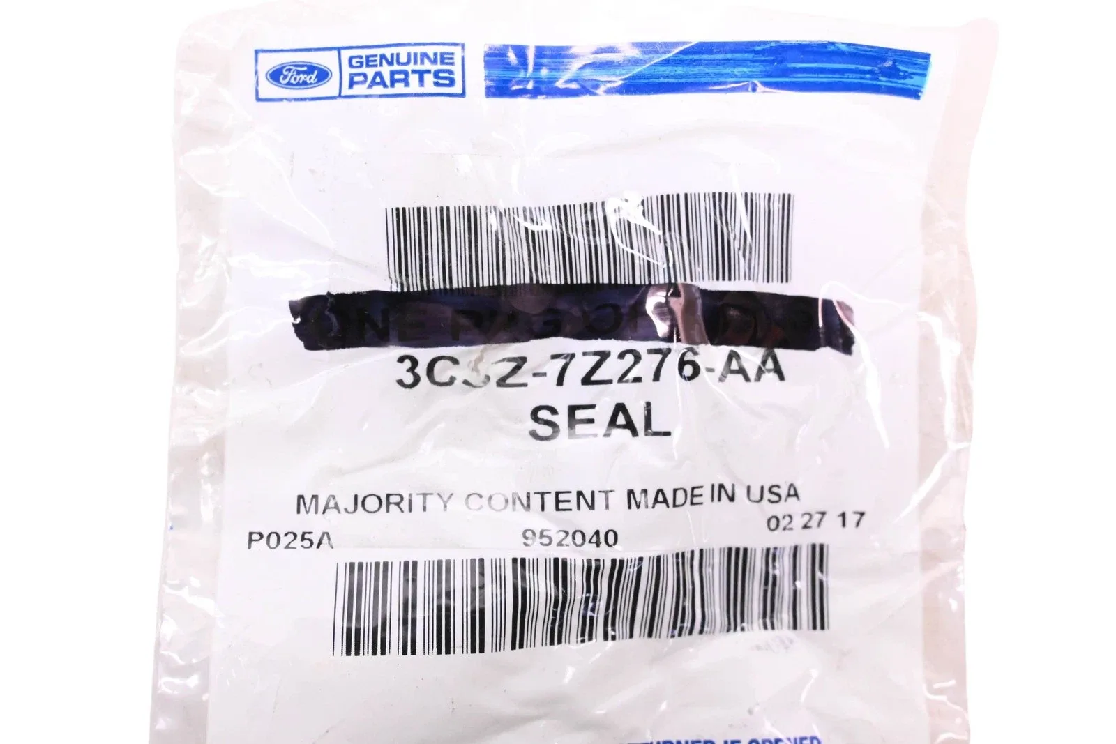 Ford Valve Body O-Ring Seal MPN 3C3Z-7Z276-AA image 3