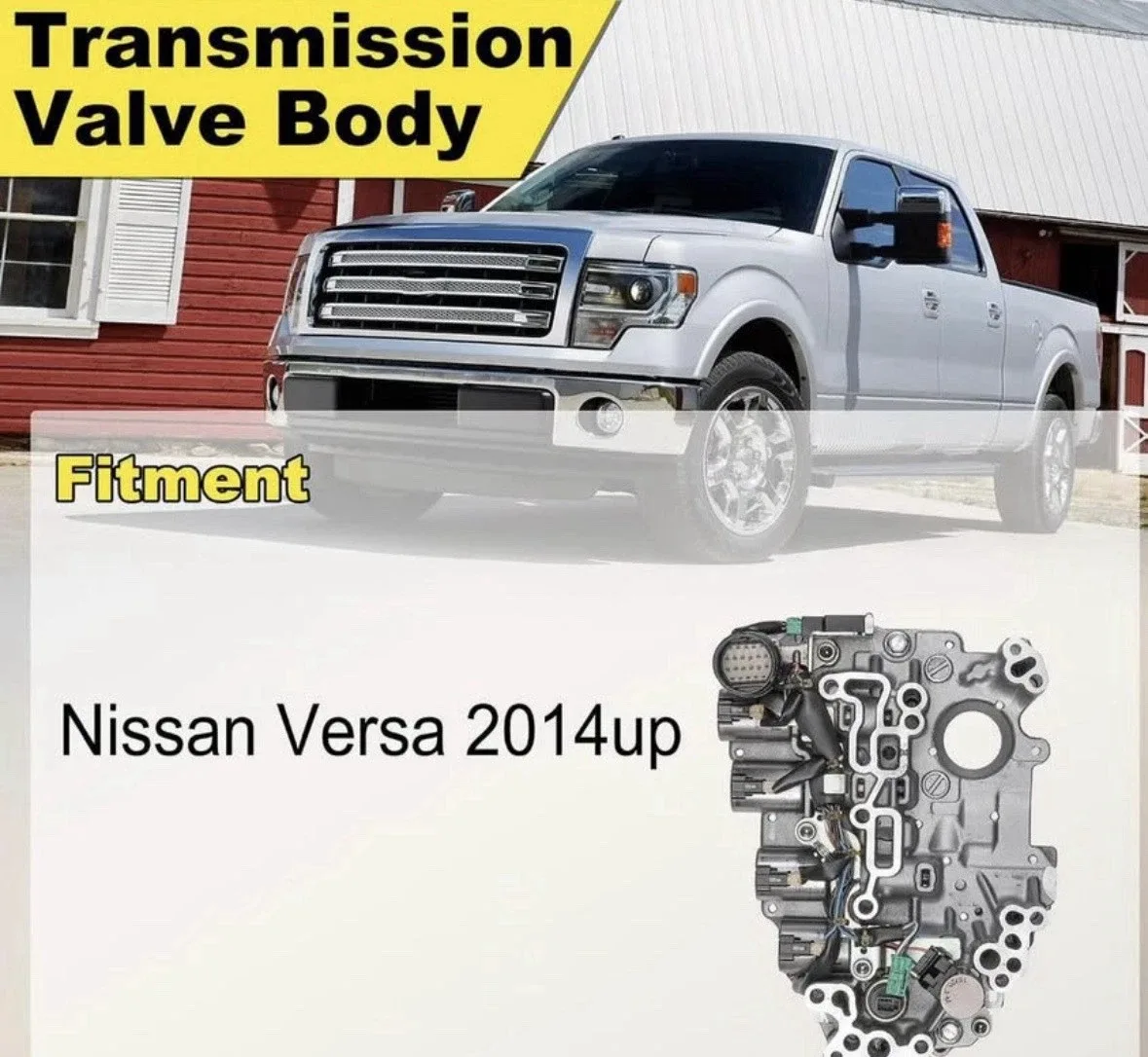 2014+ Nissan Versa Transmission Valve Body image 2