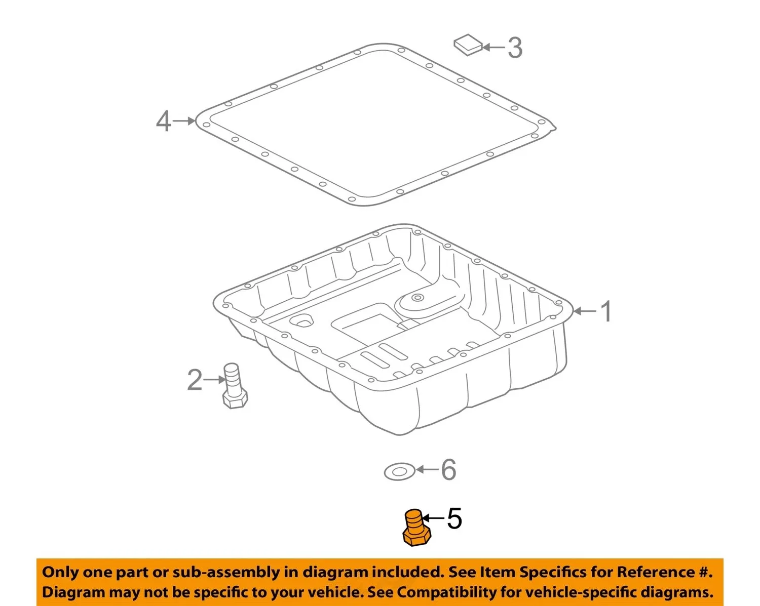 Ram CHRYSLER OEM 13-14 3500 6.7L-L6 Transmission Oil Pan-Drain Plug 68085956AA