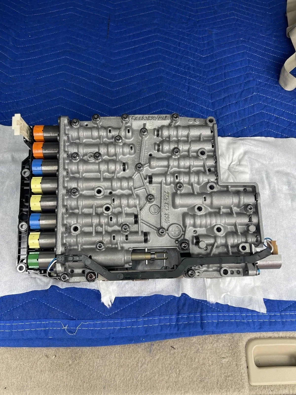 2012 BM 6750 Li Transmission Valve Body - MPN 24-34-9-456-098 image 3