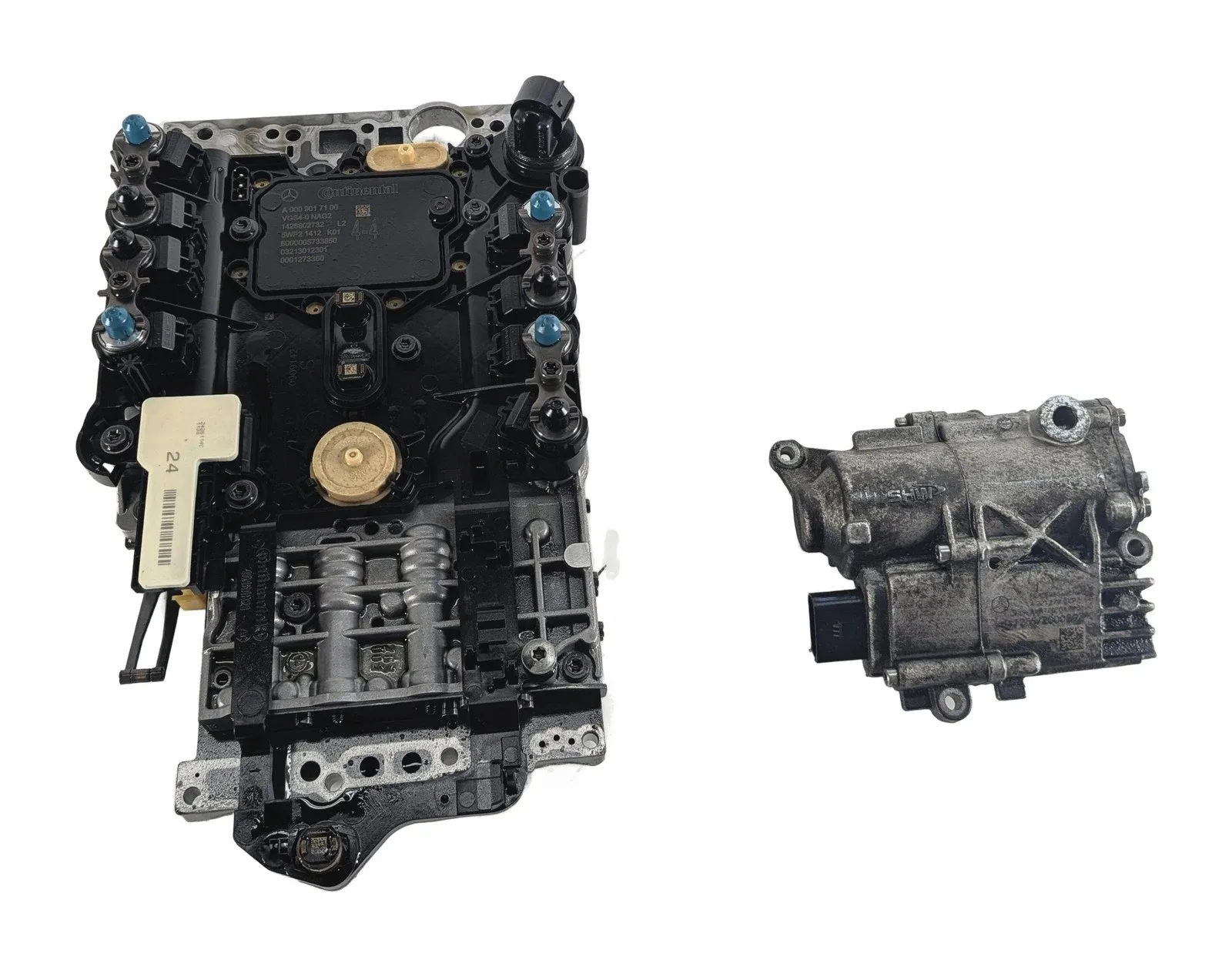 2015-2017 Mercedes E/C/GL/GLE 722.9 Valve Body Conductor Plate & Oil Pump Set A2212700197 image 4