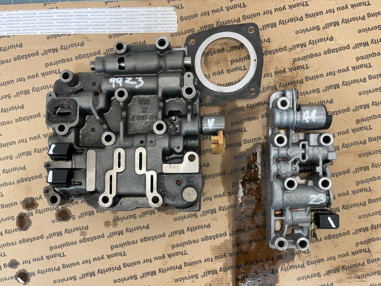 1999 BMW Z3 2.3 Valve Body (Conductor Plate) OEM 96018134
