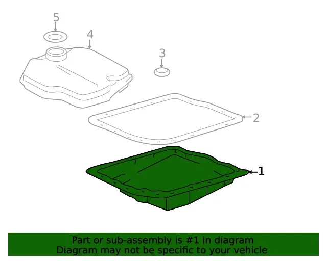 Genuine Toyota Transmission Oil Pan 35106-08010 image 4