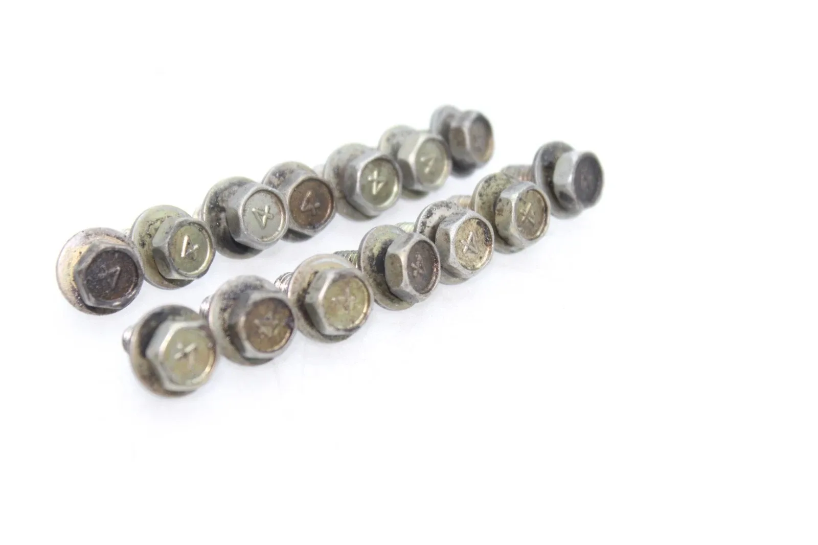 99-05 MAZDA MX-5 MIATA MB1 NB2 AUTOMATIC TRANSMISSION OIL PAN BOLTS SET OF T6895 image 4