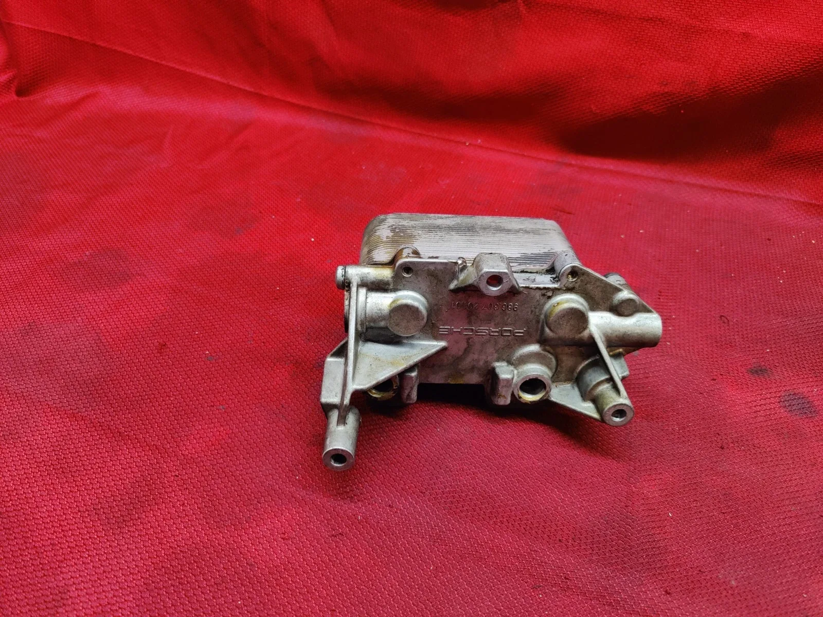 PORSCHE 911 BOXSTER CAYMAN AUTO AUTOMATIC TRANSMISSION OIL COOLER HEAT EXCHANGER image 3