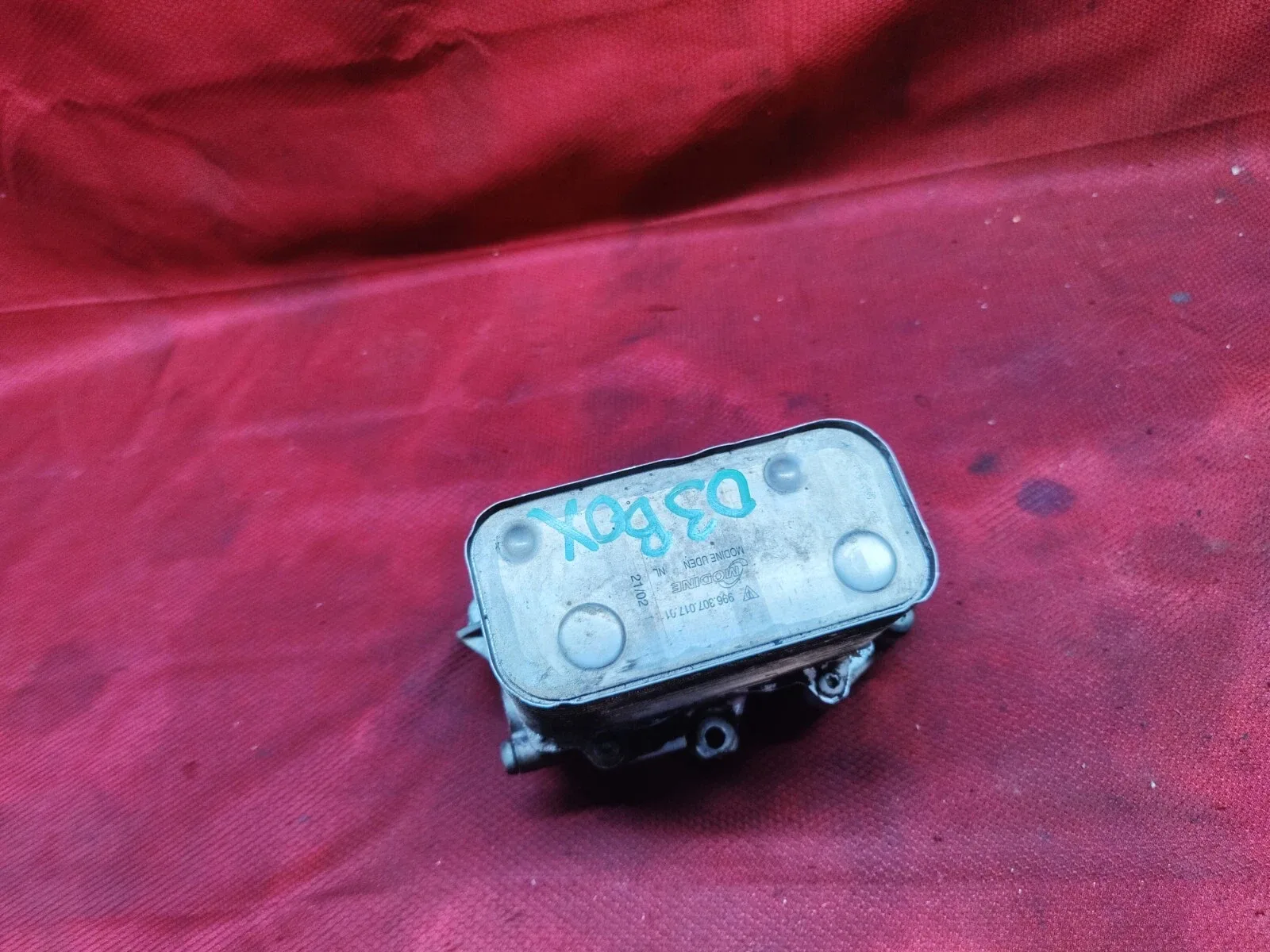 PORSCHE 911 BOXSTER CAYMAN AUTO AUTOMATIC TRANSMISSION OIL COOLER HEAT EXCHANGER image 4