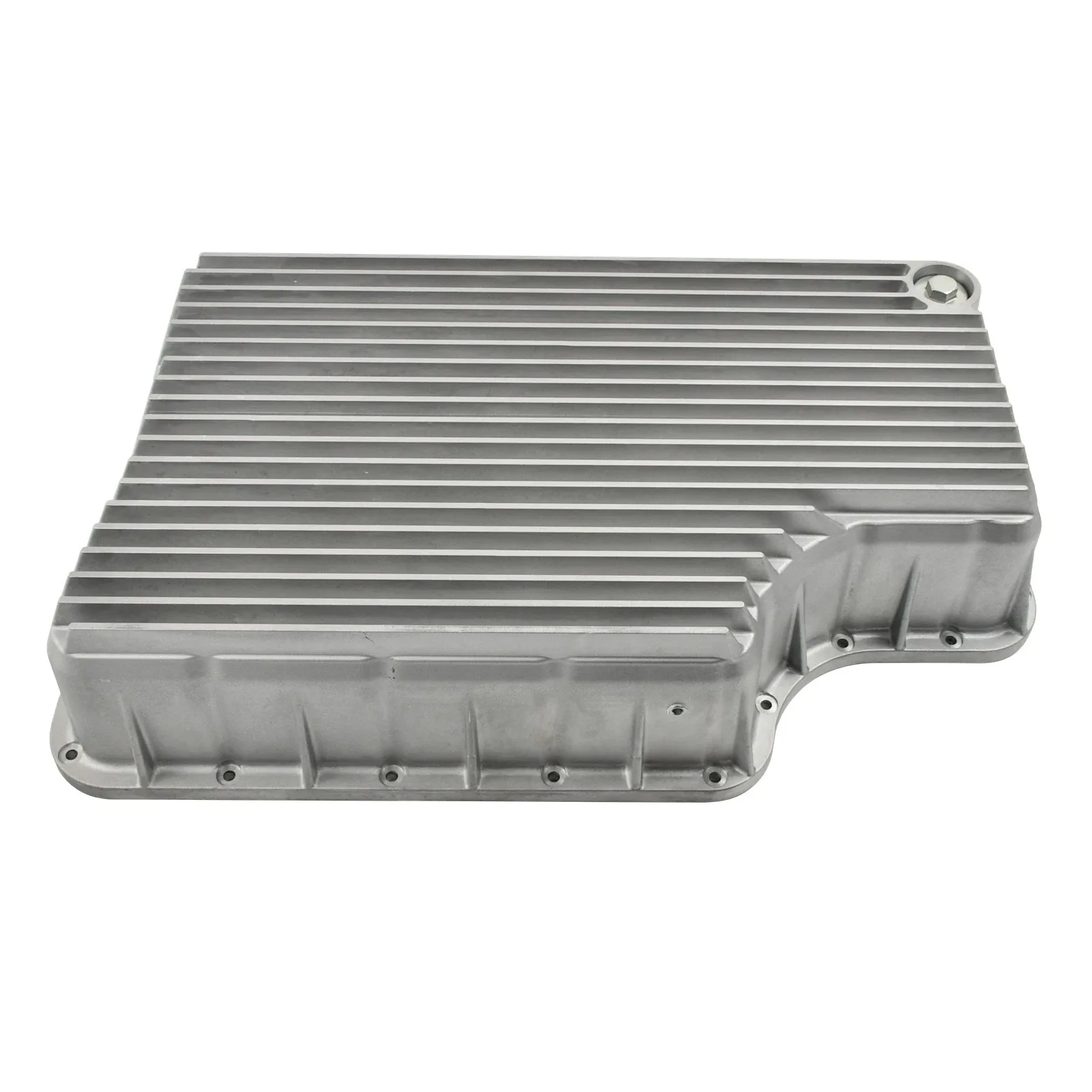 For 2011-19 Ford F250 F350 F450Heavy Duty Raw Transmission Pan Aluminum 6R140 image 2