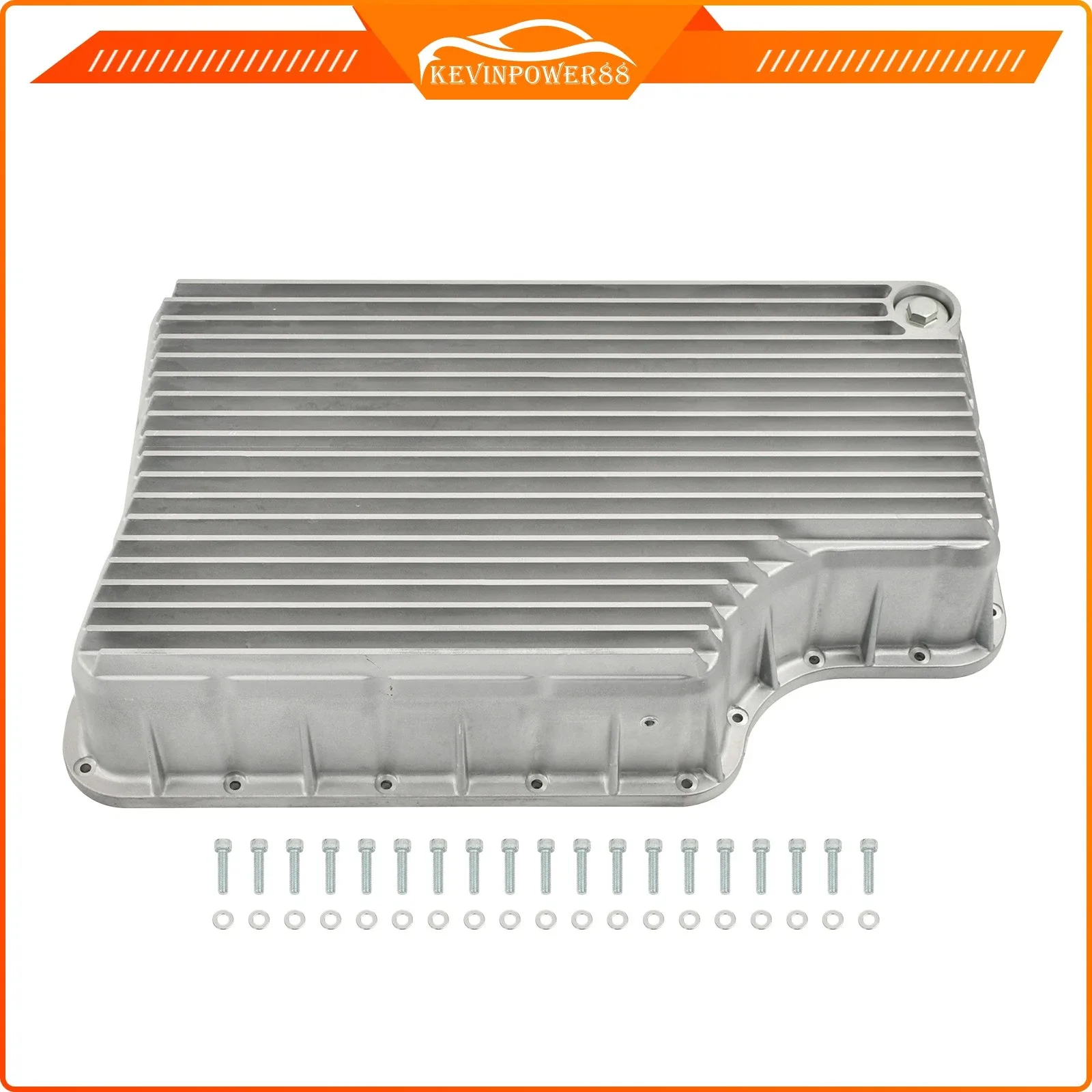 For 2011-19 Ford F250 F350 F450Heavy Duty Raw Transmission Pan Aluminum 6R140