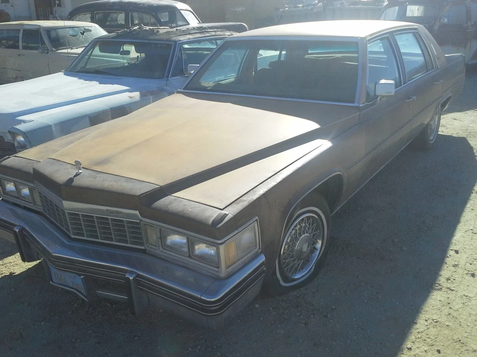 78 Cadillac Coupe DeVille 425CI Engine Oil Pan Refurbished sandblasted & painted image 2