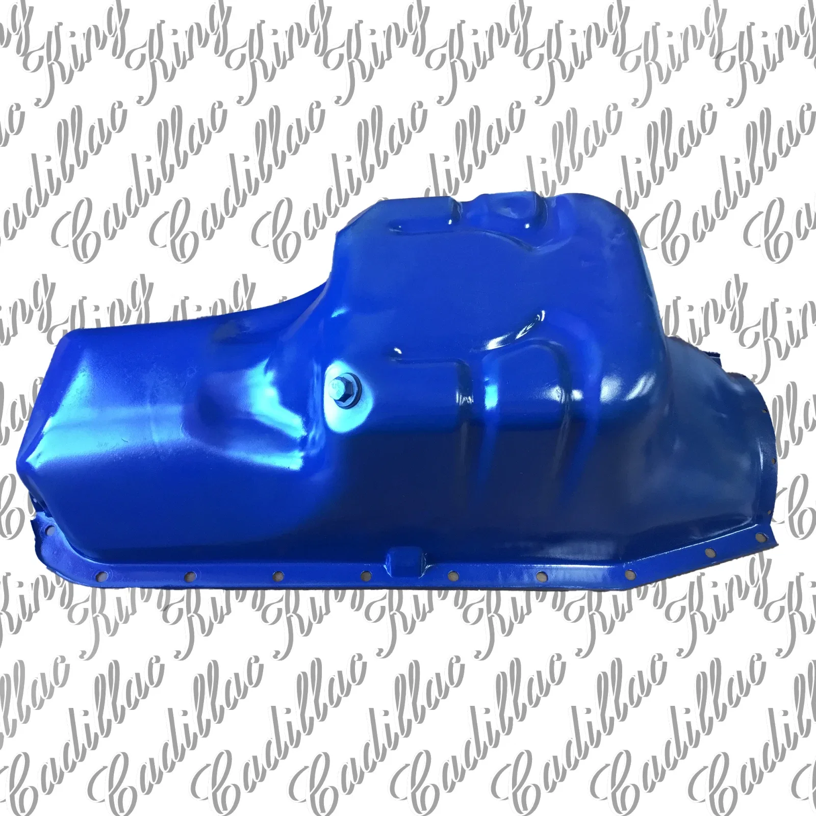 78 Cadillac Coupe DeVille 425CI Engine Oil Pan Refurbished sandblasted & painted