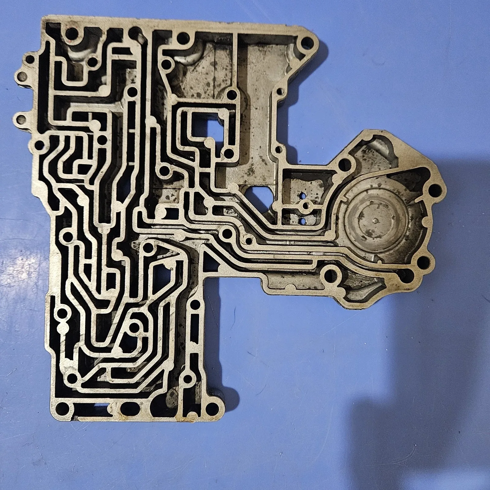 1973 Chrysler Torqueflight (904/727) Valve Body Lower Plate 3743158
