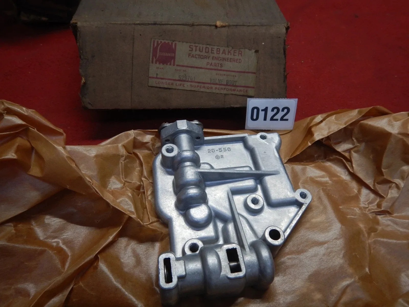 1950-1955 Studebaker Hawk V8 Automatic Transmission Reverse Valve Body NOS