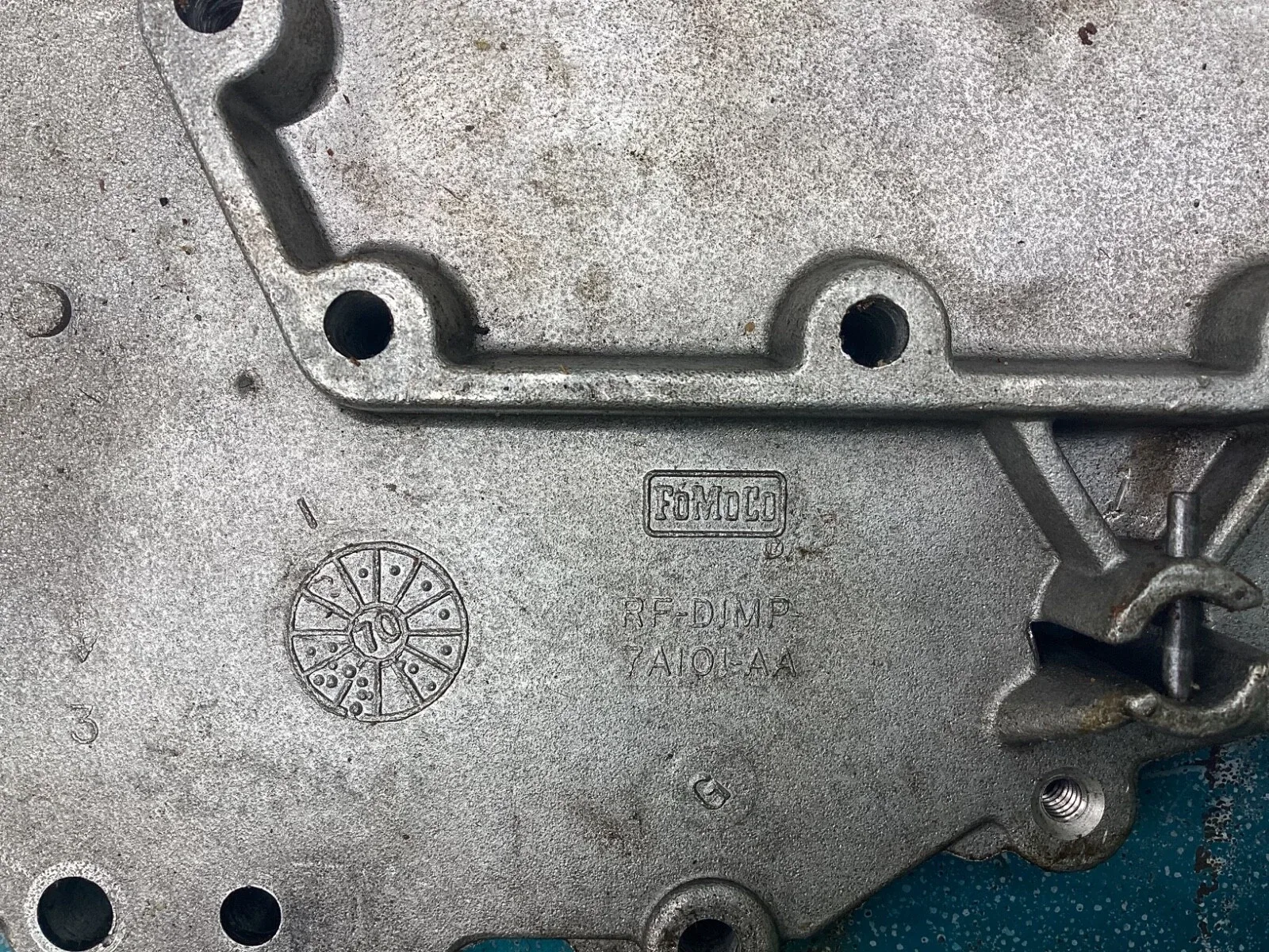 1970 Ford C4 Valve Body Lower Half (OEM Used) D1MP image 2
