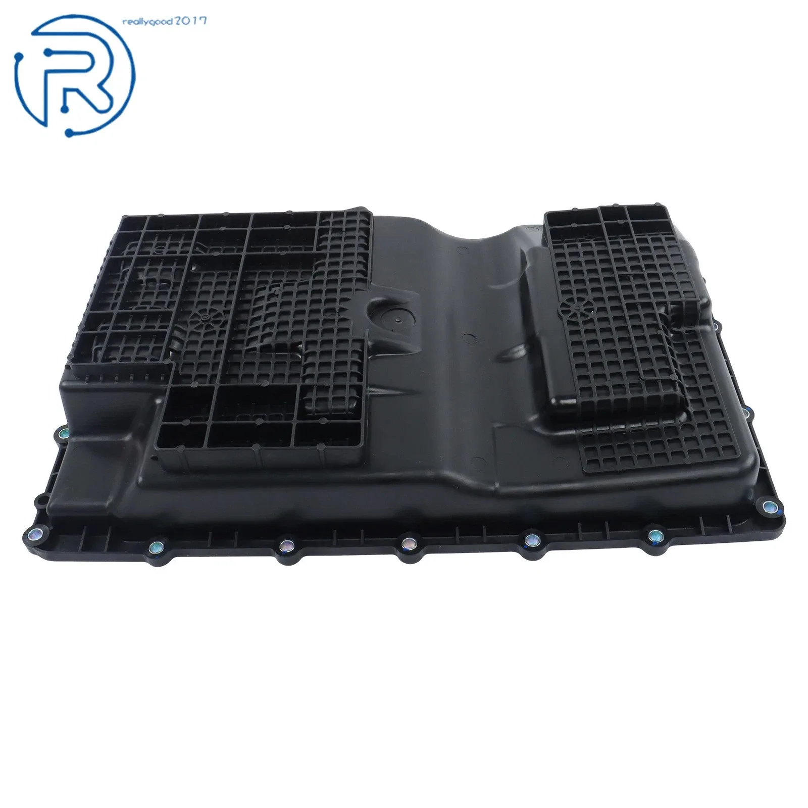 For Ford Transit-150 250 350 350 HD 2020-2022 3.5L Transmission Oil Pan Black image 4