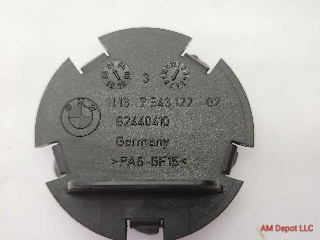2010 BMW Torque Converter Bolt Access Cap / Cover - MPN 11137543122 image 2