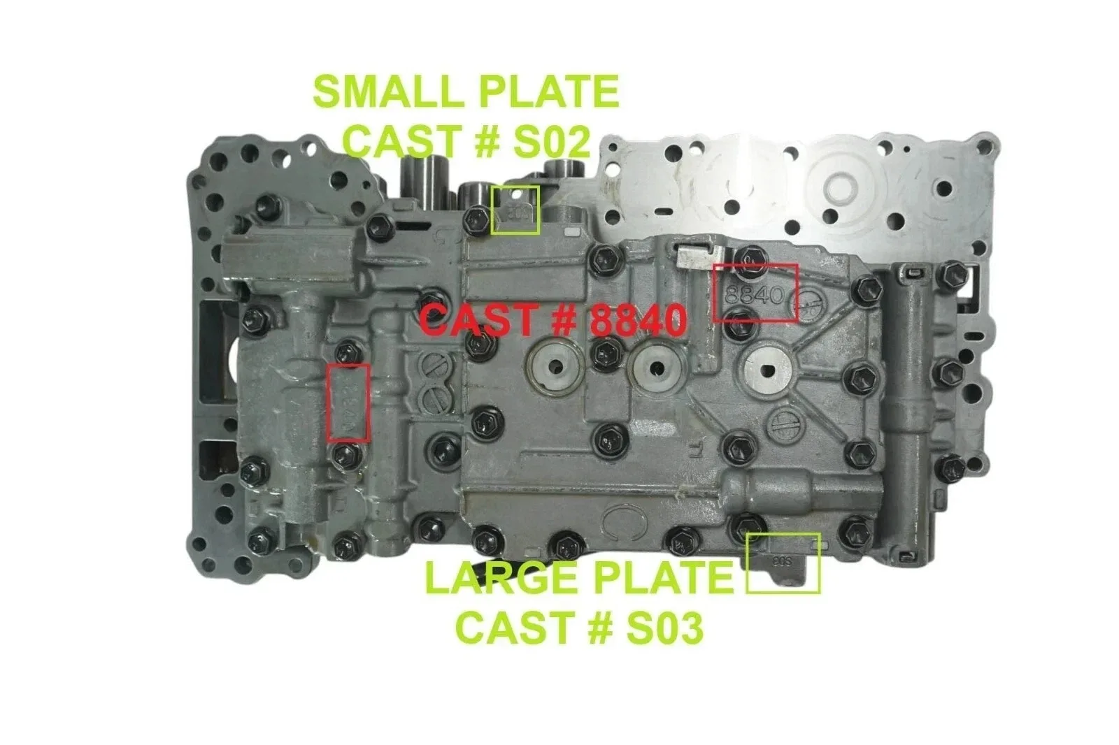 A960E Valve Body with 9 Solenoids MPN 267740A - Toyota / Lexus image 3
