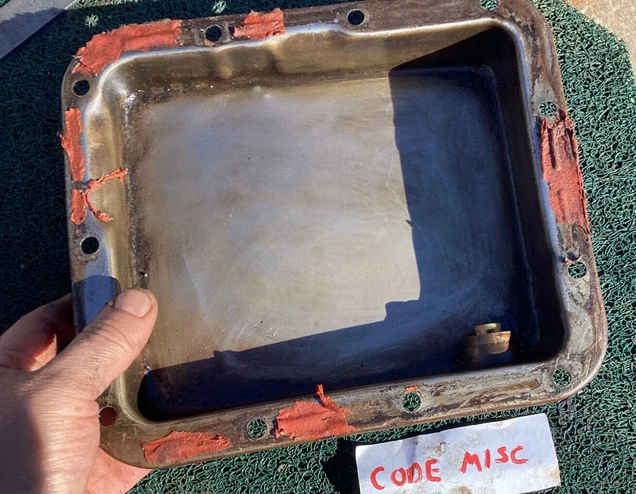 Ford C4 Transmission Oil Pan OEM Fomoco Used image 3