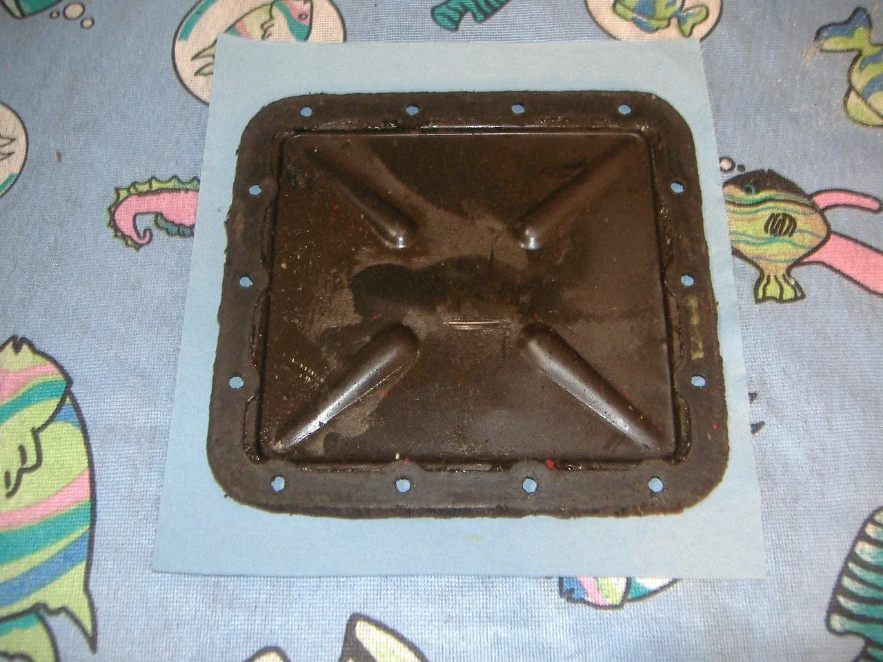 1968-1979 Volkswagen Bug Autostick Transmission Oil Pan Cover - MPN 113 image 2