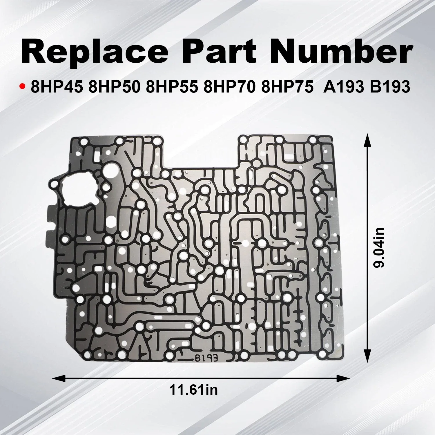 Separator Plate Valve Body Spacer Plate A193 B193 for 8HP45/50/55/70/75 Transmissions image 2