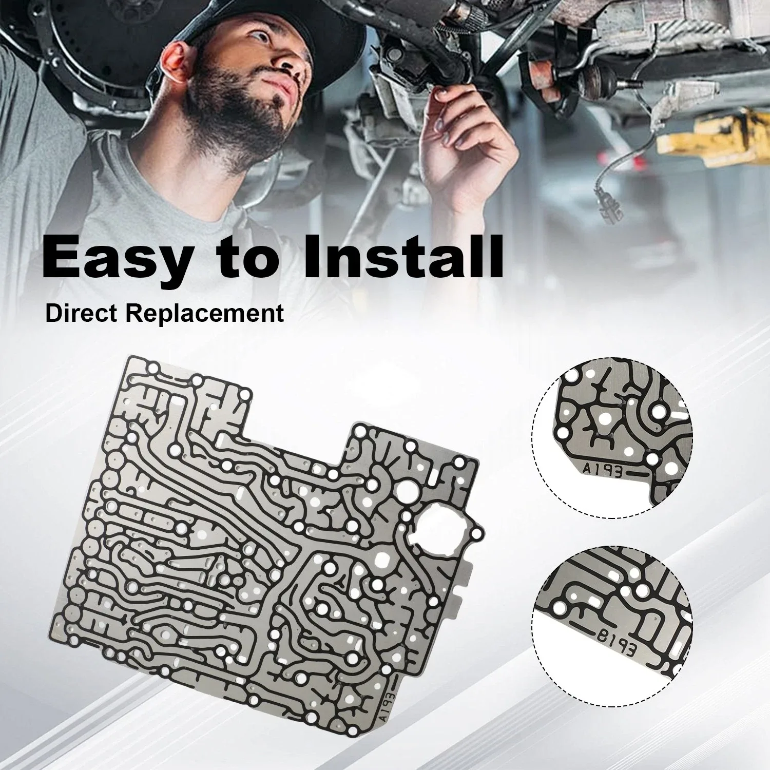 Separator Plate Valve Body Spacer Plate A193 B193 for 8HP45/50/55/70/75 Transmissions image 4