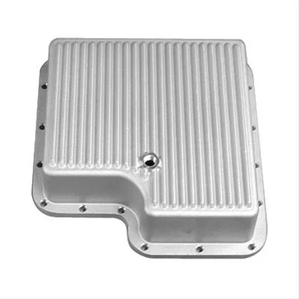 1966-74 FORD MERCURY C6 FINNED ALUMINUM AUTO TRANSMISSION OIL PAN DEEP CAPACITY image 2