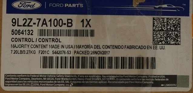 2009-2010 Ford Explorer Valve Body 9L2Z-7A100-B (5R55S Automatic) image 3