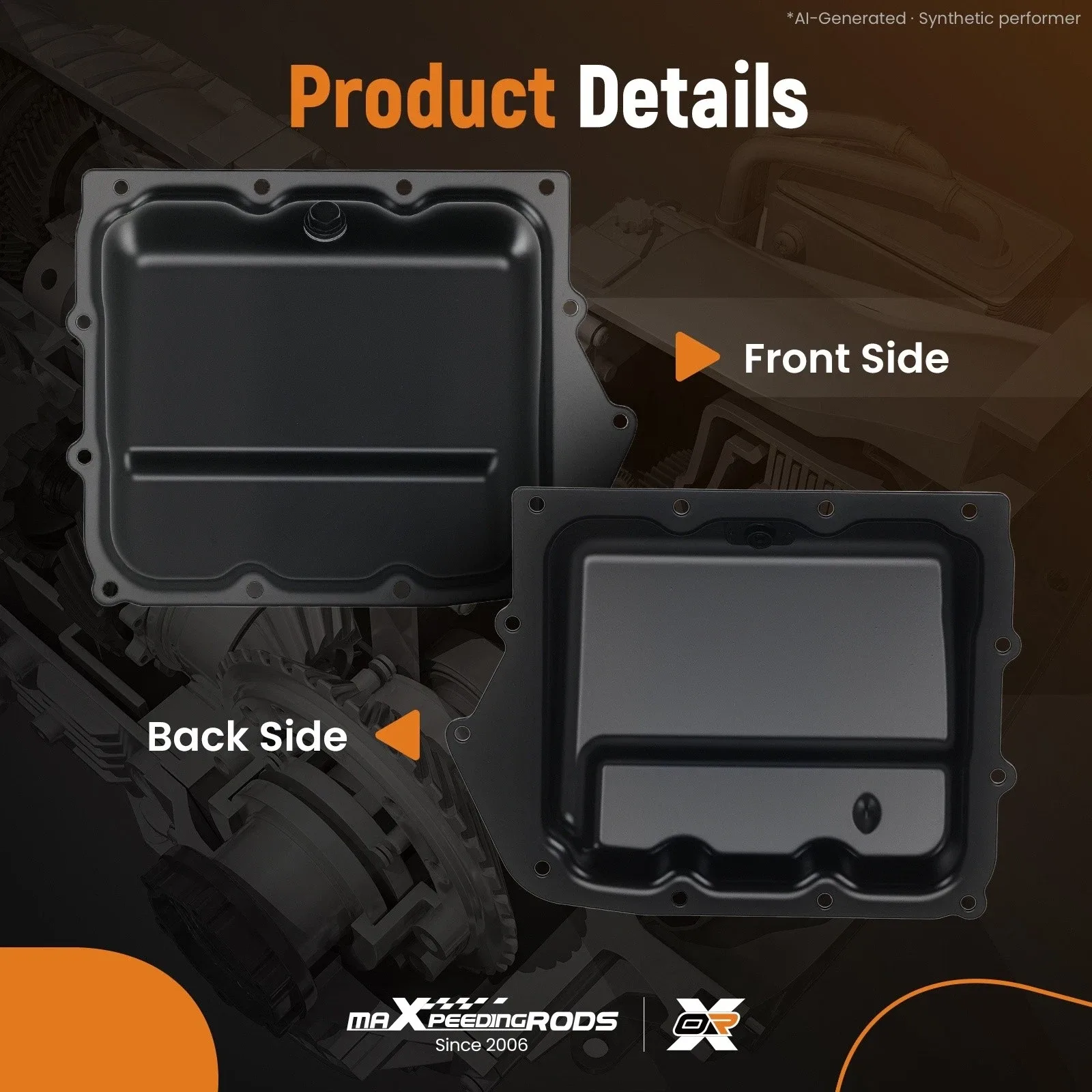 Transmission Oil Pan for Dodge Journey 2.4L 3.5L 2009-2014 265-833 image 2