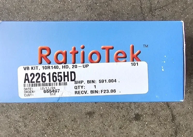 RatioTek RT-10R140-PRX Valve Body Trans Tuner Kit image 3