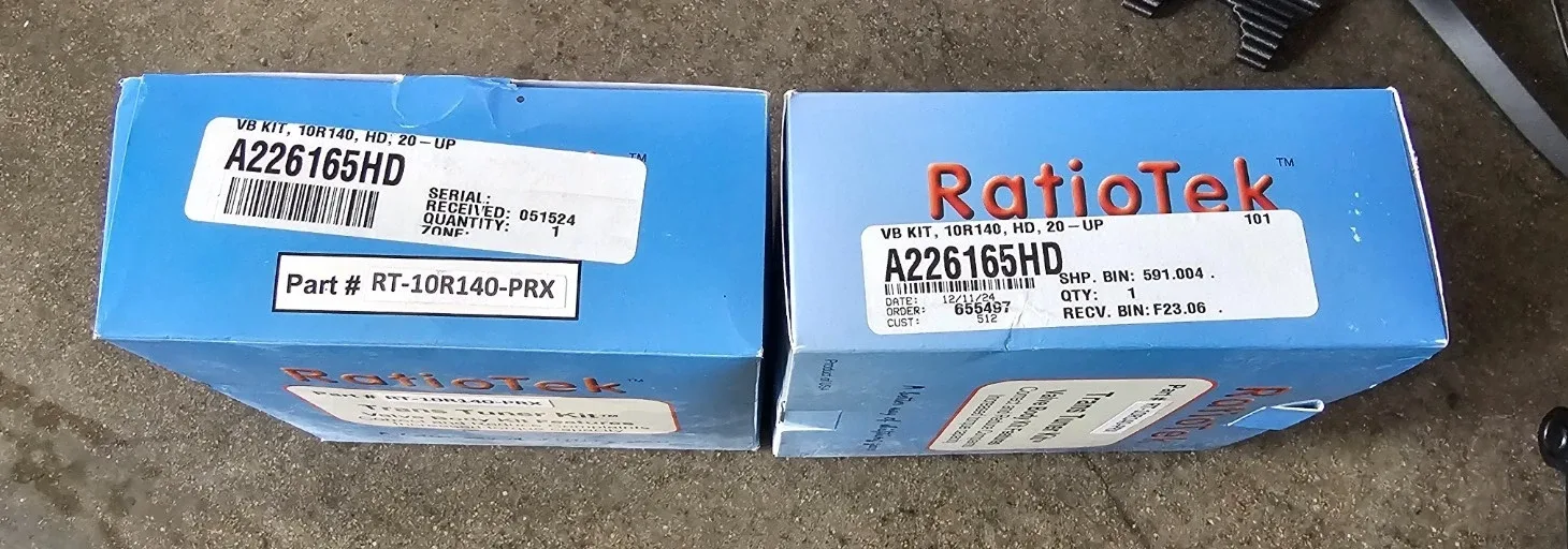 RatioTek RT-10R140-PRX Valve Body Trans Tuner Kit image 4
