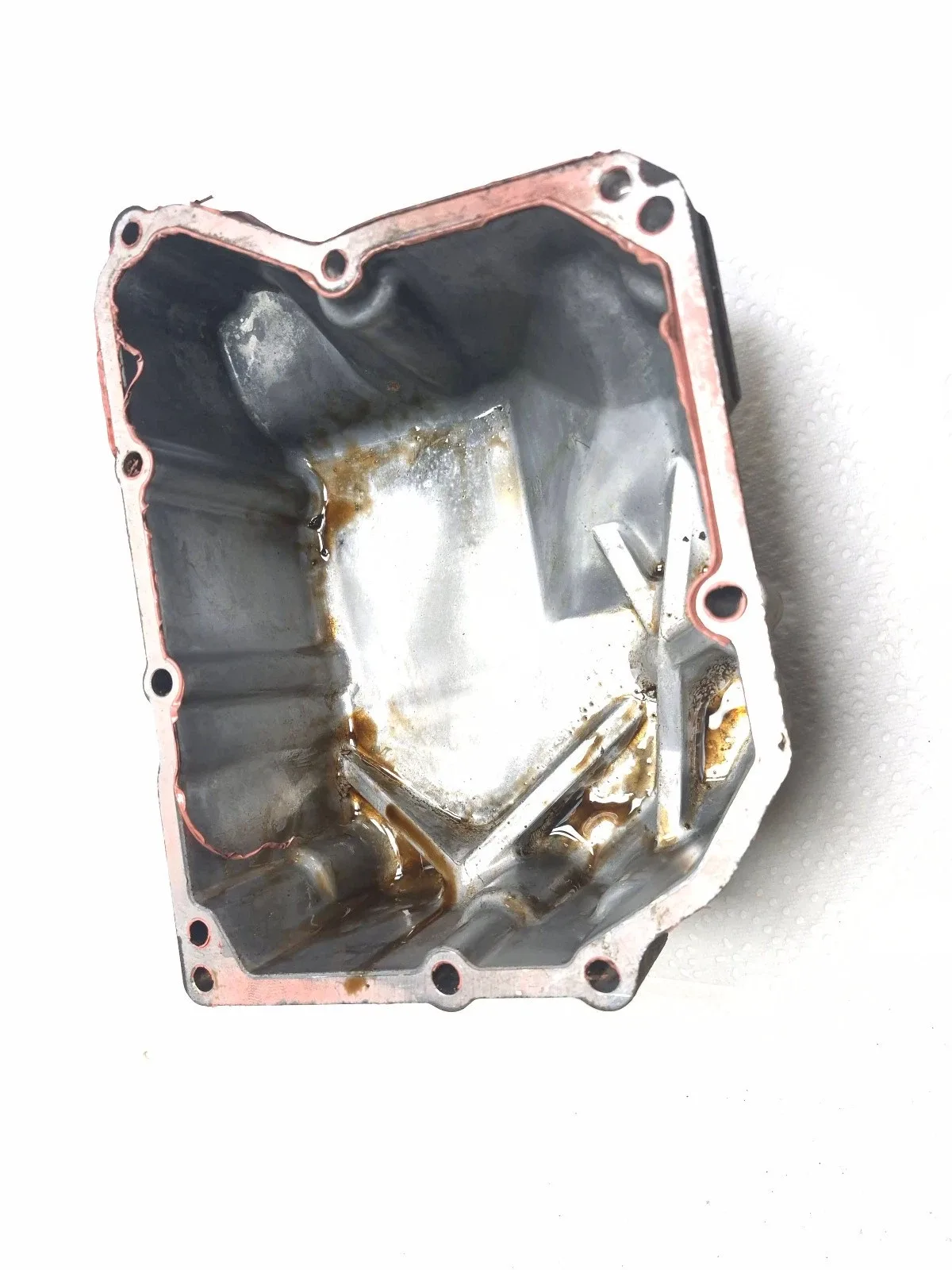 2007 Saab 9-5 2.3T Aero 4-Cyl FWD Auto Transmission Oil Pan OEM image 4