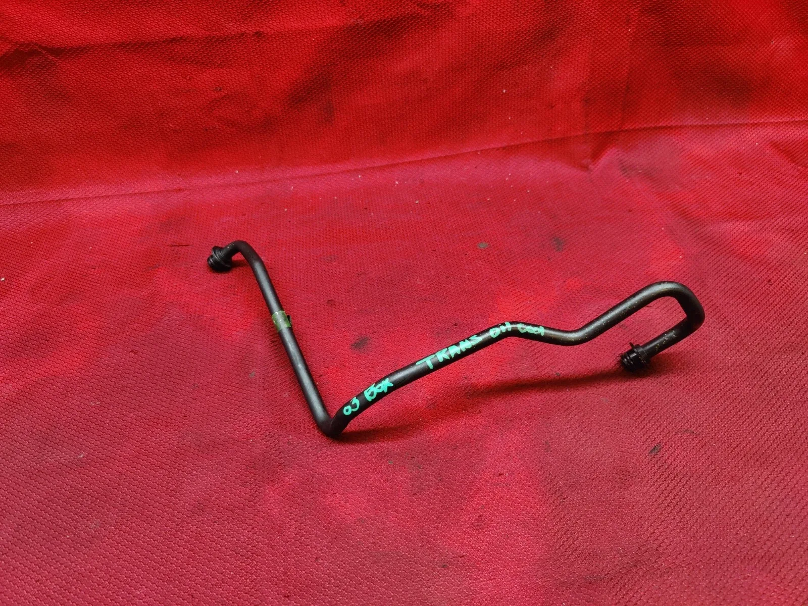 PORSCHE BOXSTER CAYMAN AUTO AUTOMATIC TRANSMISSION OIL COOLER LINE HOSE PIPES image 2