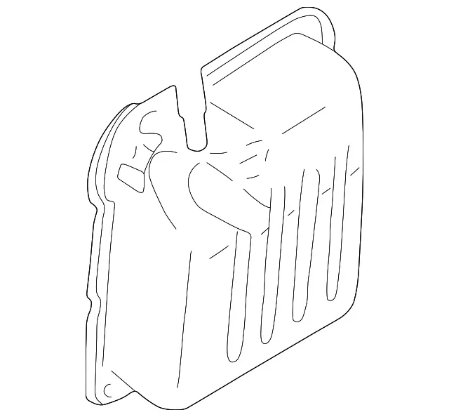 Genuine Mitsubishi Trans Pan MR983296