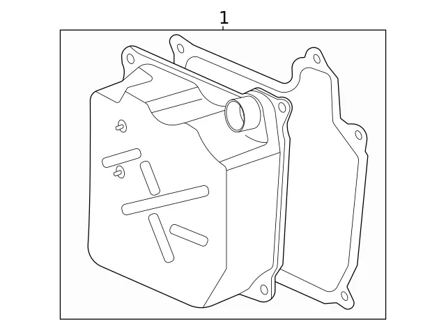 Genuine Audi Transmission Oil Pan 0GC-317-019-F image 3
