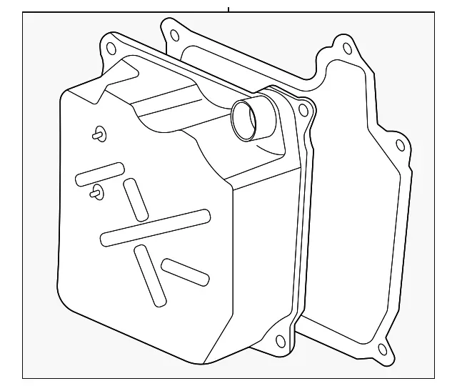 Genuine Audi Transmission Oil Pan 0GC-317-019-F