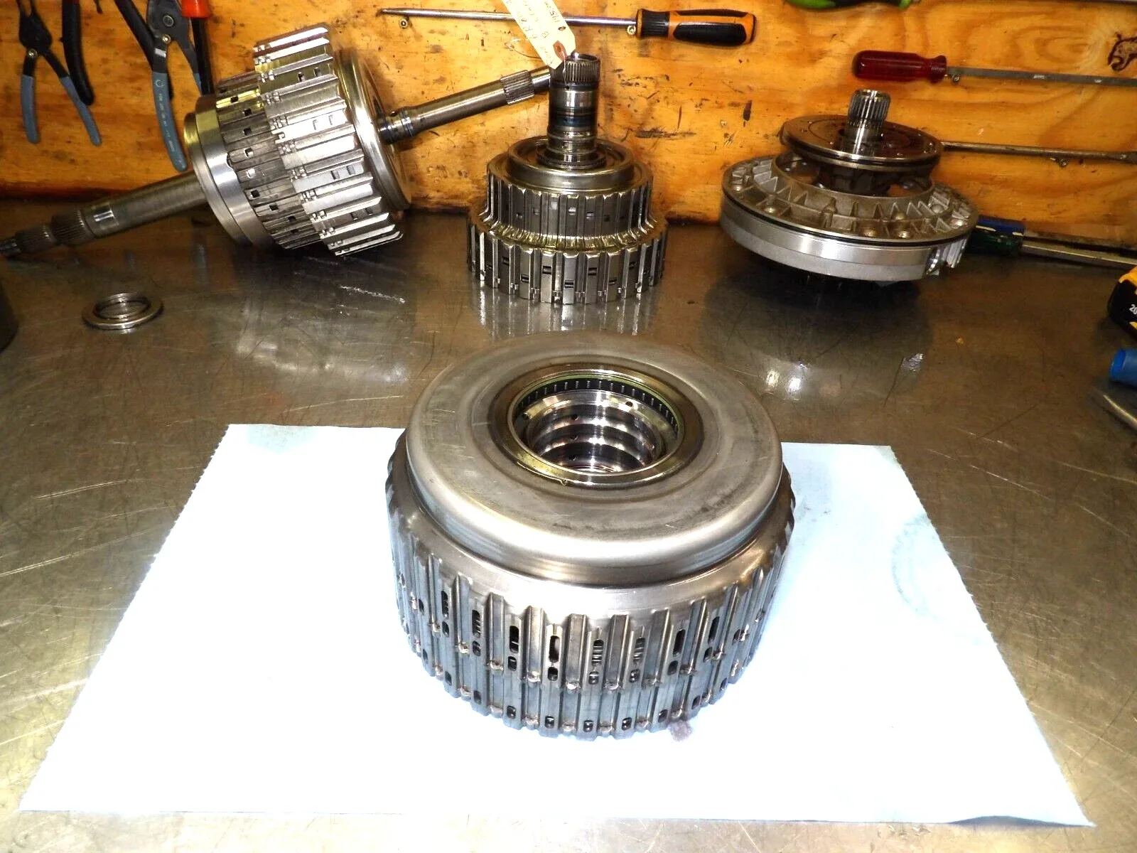 Chevy-  6L80  Automatic Trans  "  1234/35 Reverse Clutch Drum  "  Very Good  120 image 4