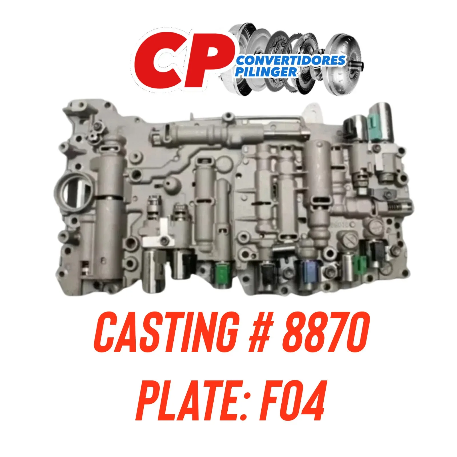 Toyota Lexus A750E A761E Transmission Valve Body W/9 Solenoids 2004-Up