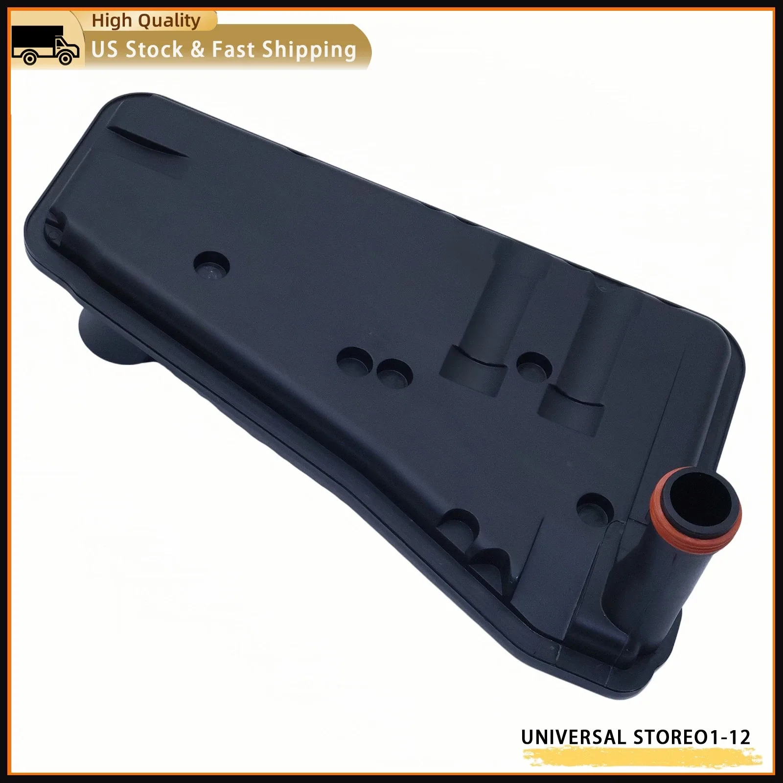 NEW Trans Oil Pan & Filter Kit Fits 1989-1996 Ford F150 F250 F350 Bronco 5.8L image 4