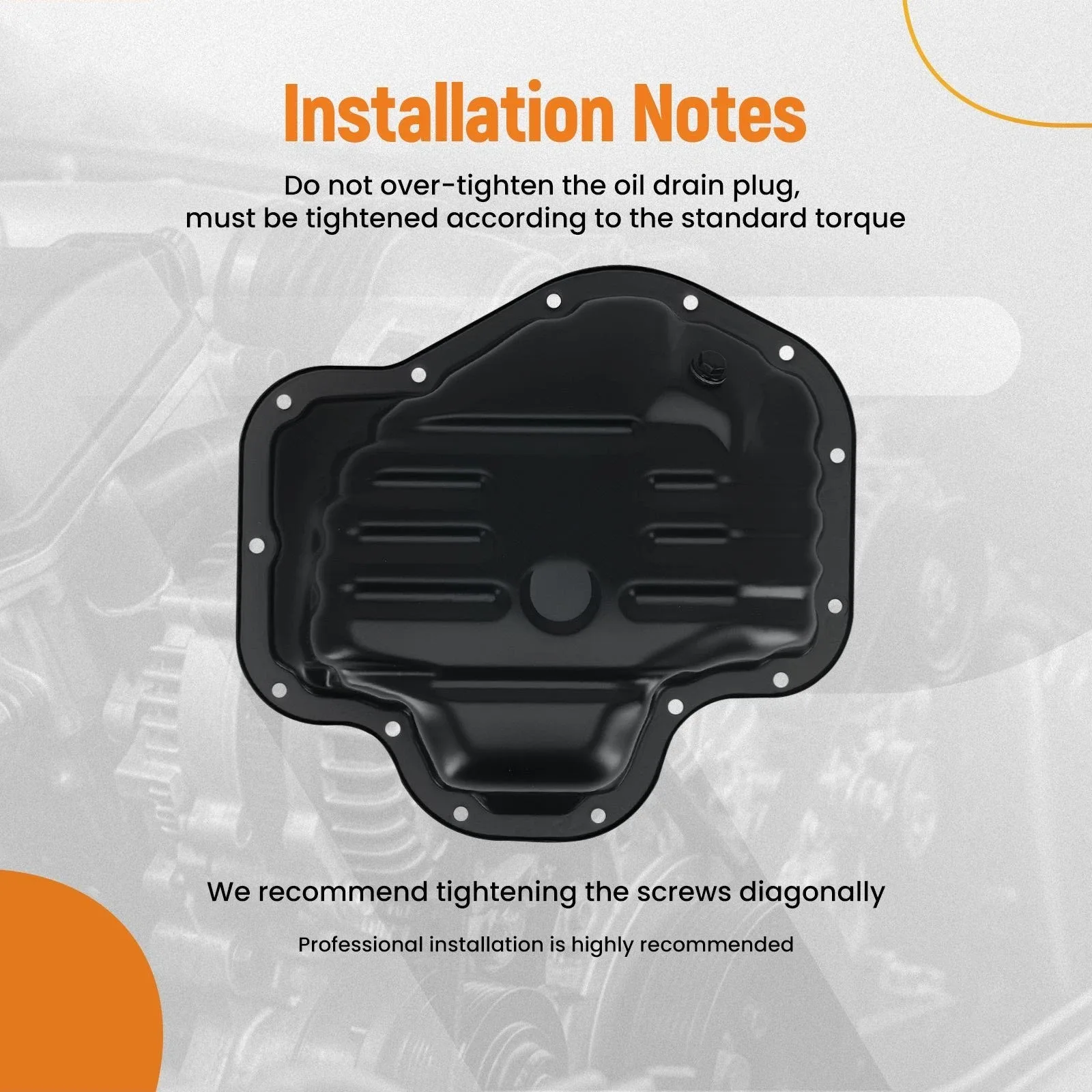 2017-2020 Transmission Oil Pan 45280-2F000 / F0QHV2 - maXpeedingrods image 2