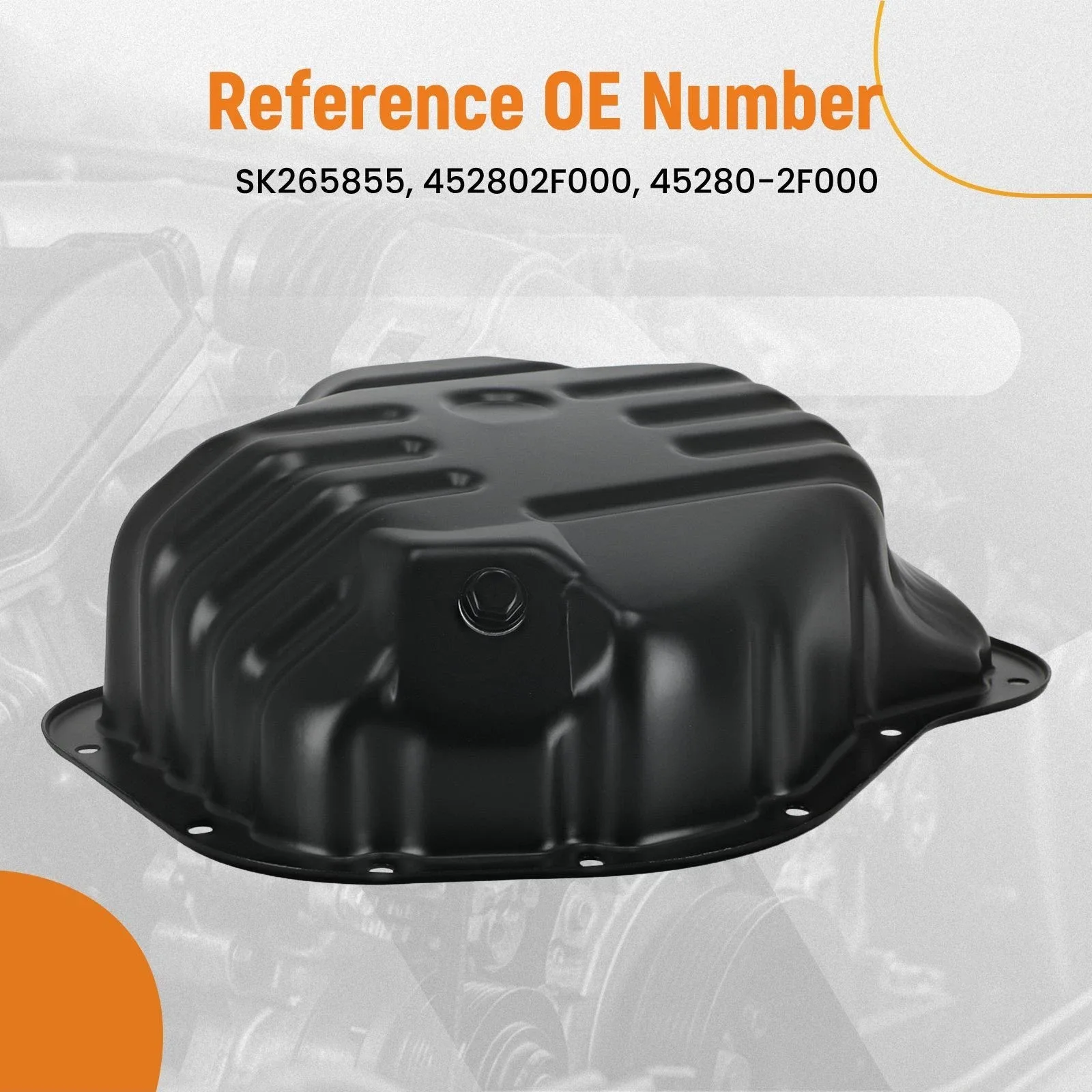 2017-2020 Transmission Oil Pan 45280-2F000 / F0QHV2 - maXpeedingrods image 3