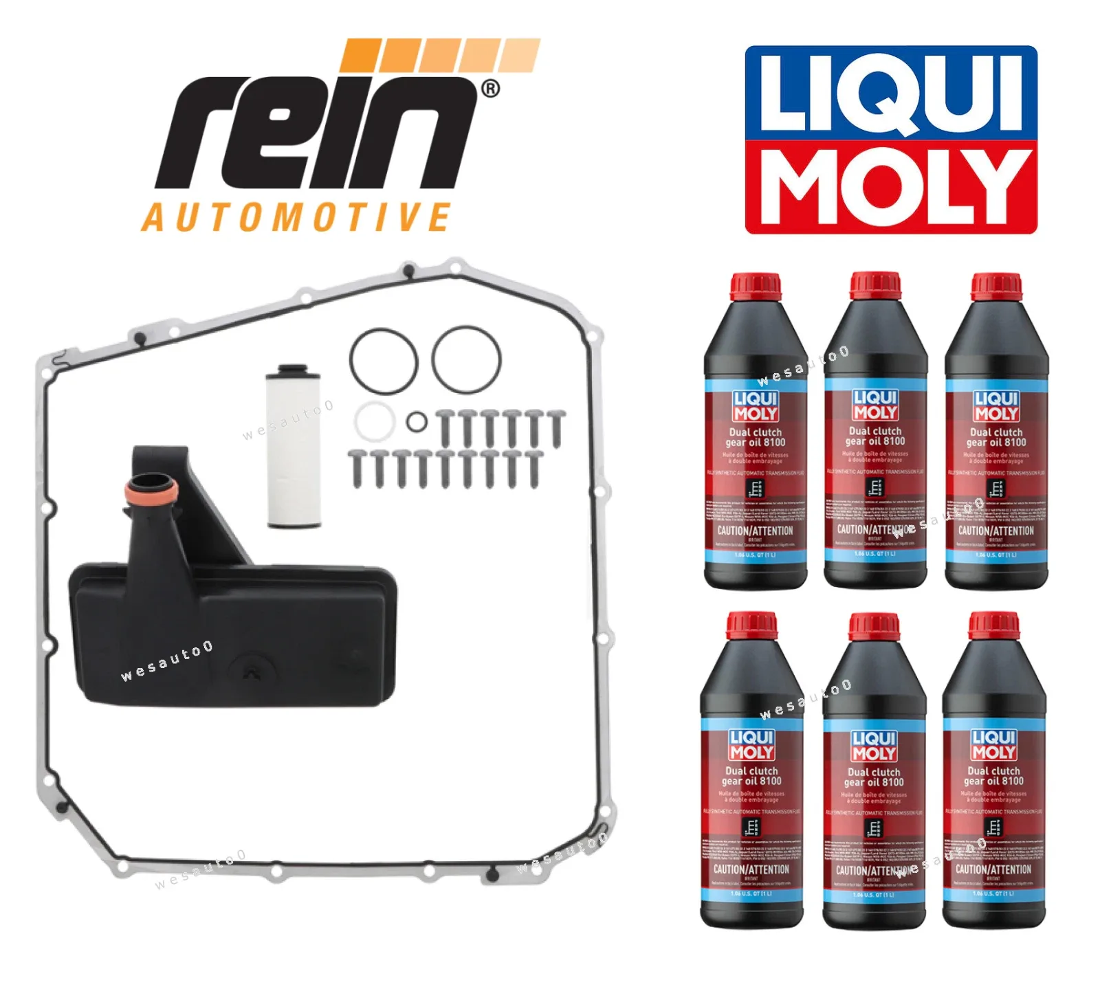 Porsche Macan Transmission Oil Pan Assembly 2P9172483618419 - Rein/Liqui-Moly