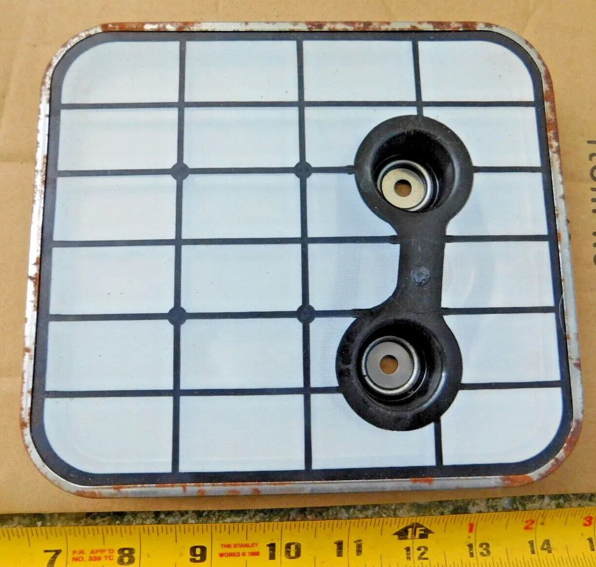 NOS GM DELCO TRANSMISSION OIL SCREEN & PAN FOR THM200 2nd DESIGN (DEEP) PAN image 2