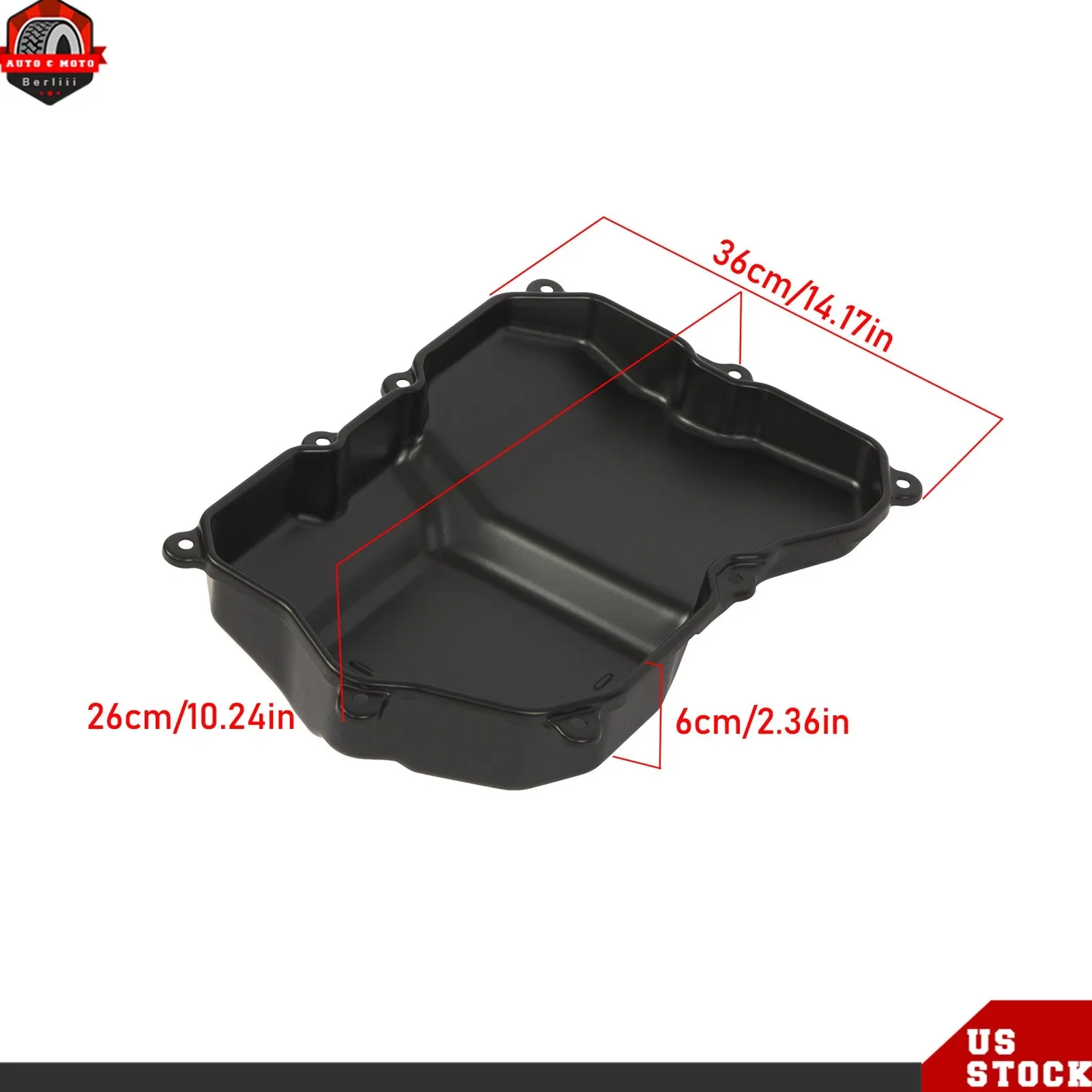 2006-2019 Audi Q3 / Volkswagen Passat Tiguan CC Transmission Oil Pan BER611055 image 4
