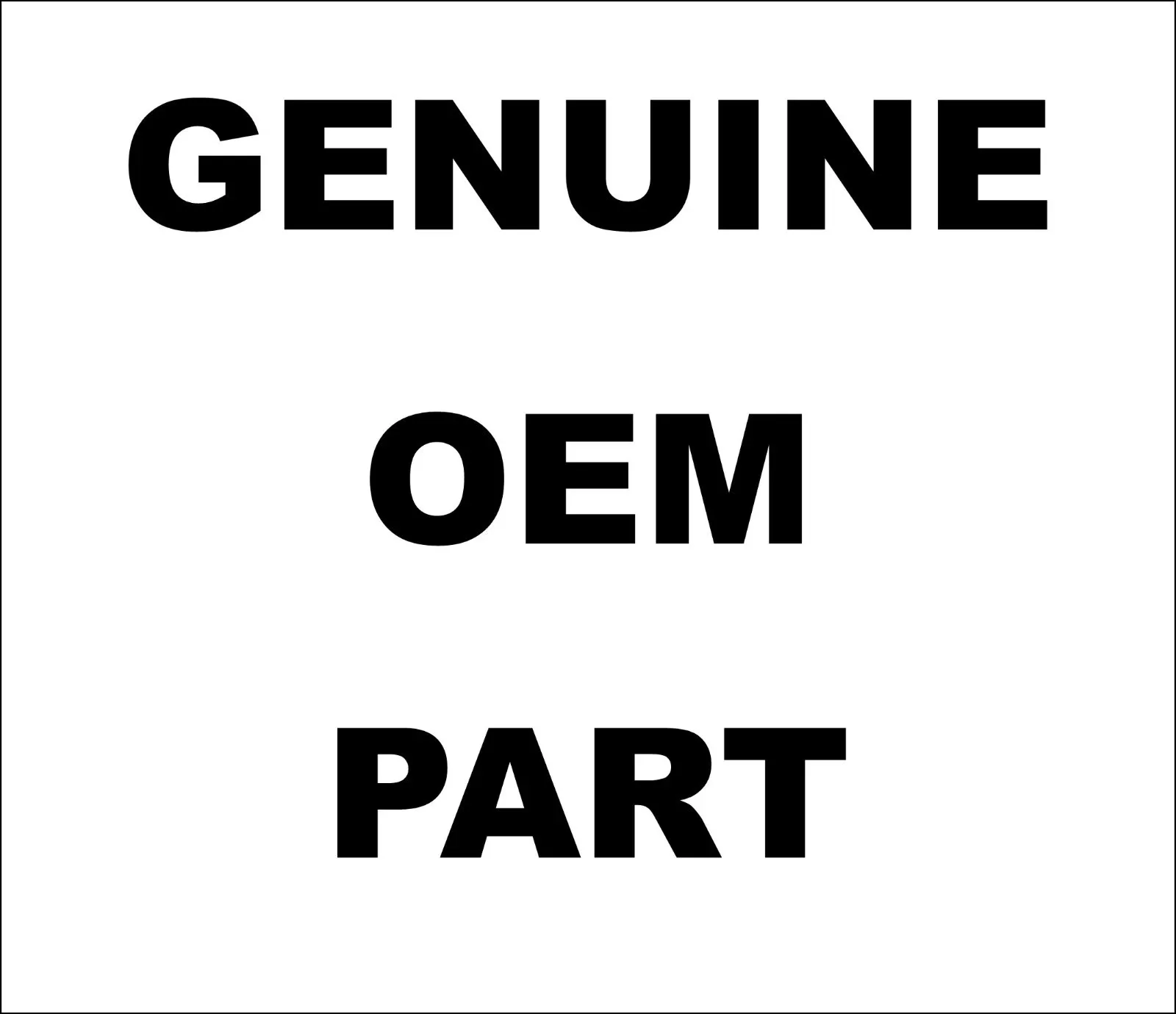 GENUINE OEM  Isuzu - Auto trans oil pan and oil control 8-98482791-0 image 2