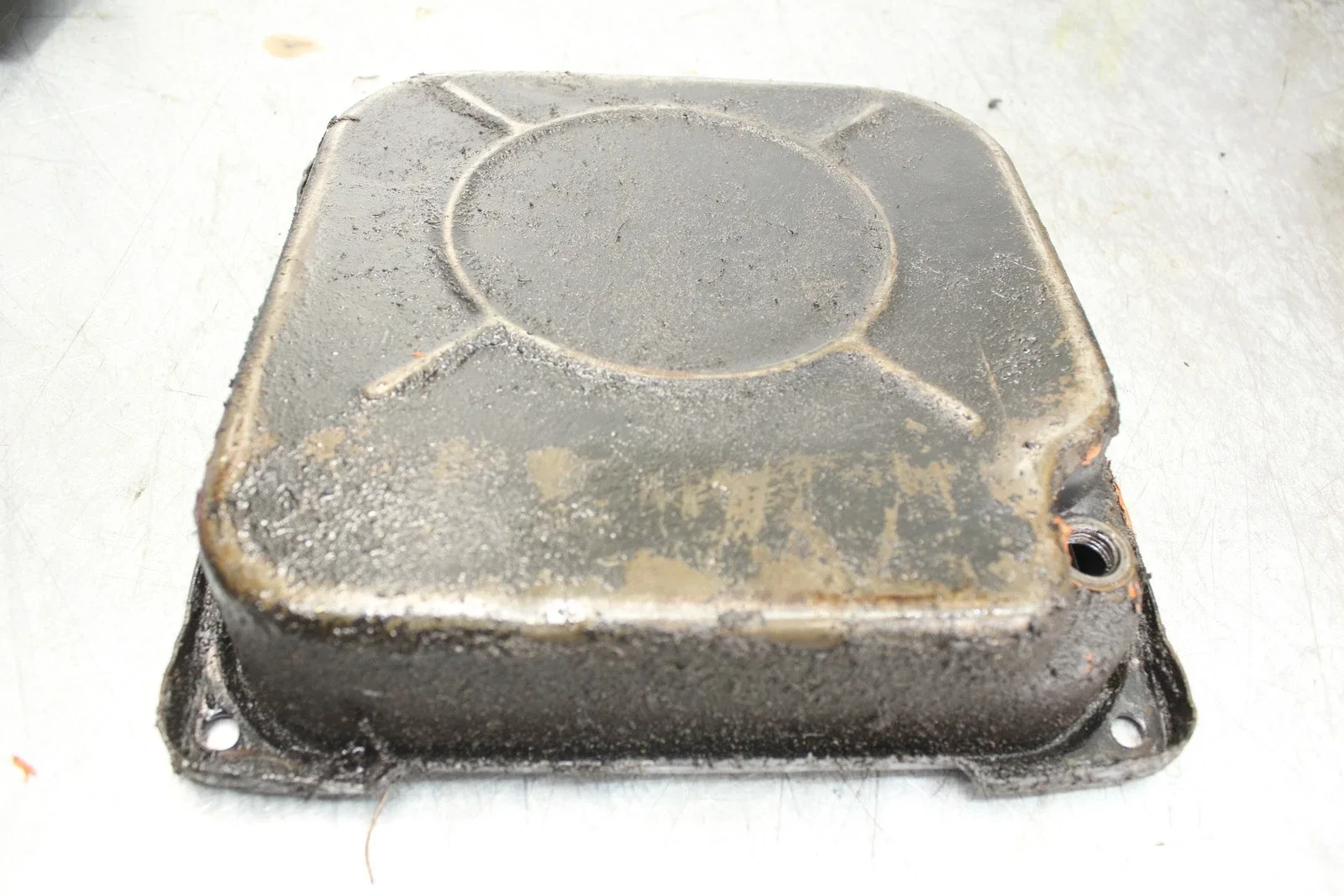 1982 Porsche 928S Transmission Oil Pan 3-Speed Auto A22.01 114k LM04 image 4