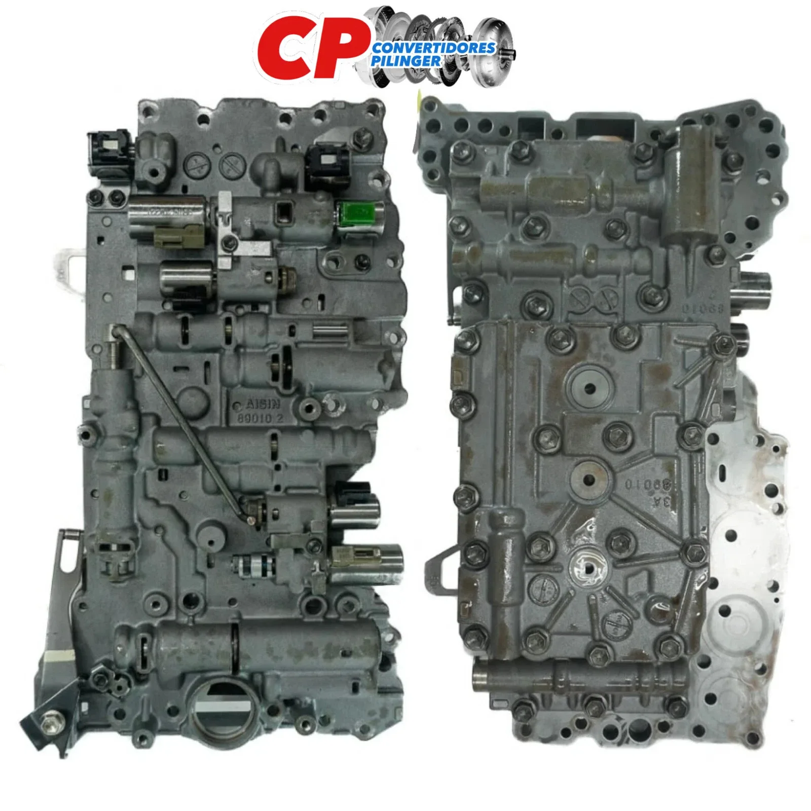 2003+ Toyota Lexus A750E/F Transmission Valve Body w/7 Solenoids - 157754 image 3