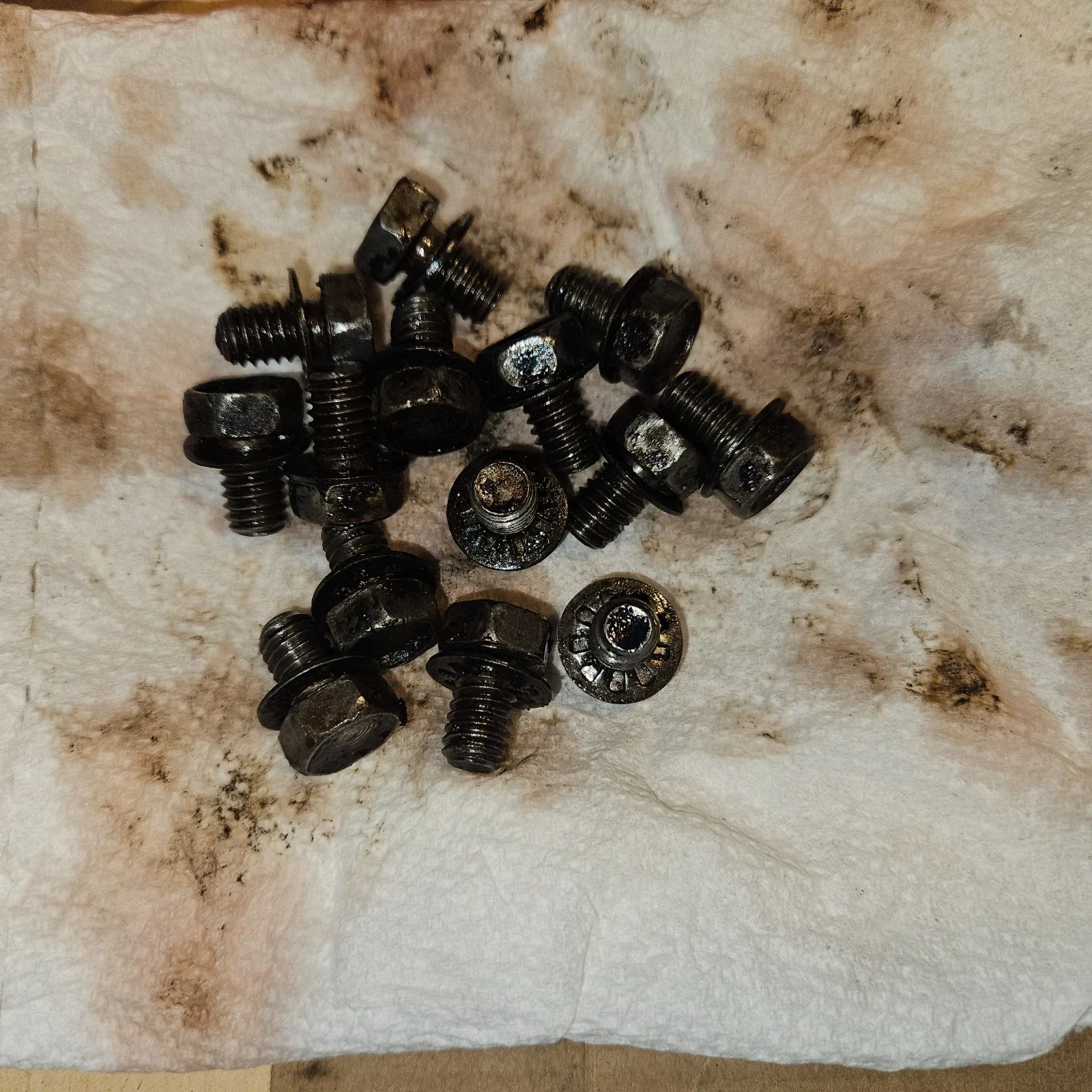 CADILLAC Oldsmobile Pontiac 1960-63 JETAWAY 315 TRANS OIL PAN AND BOLTS image 3