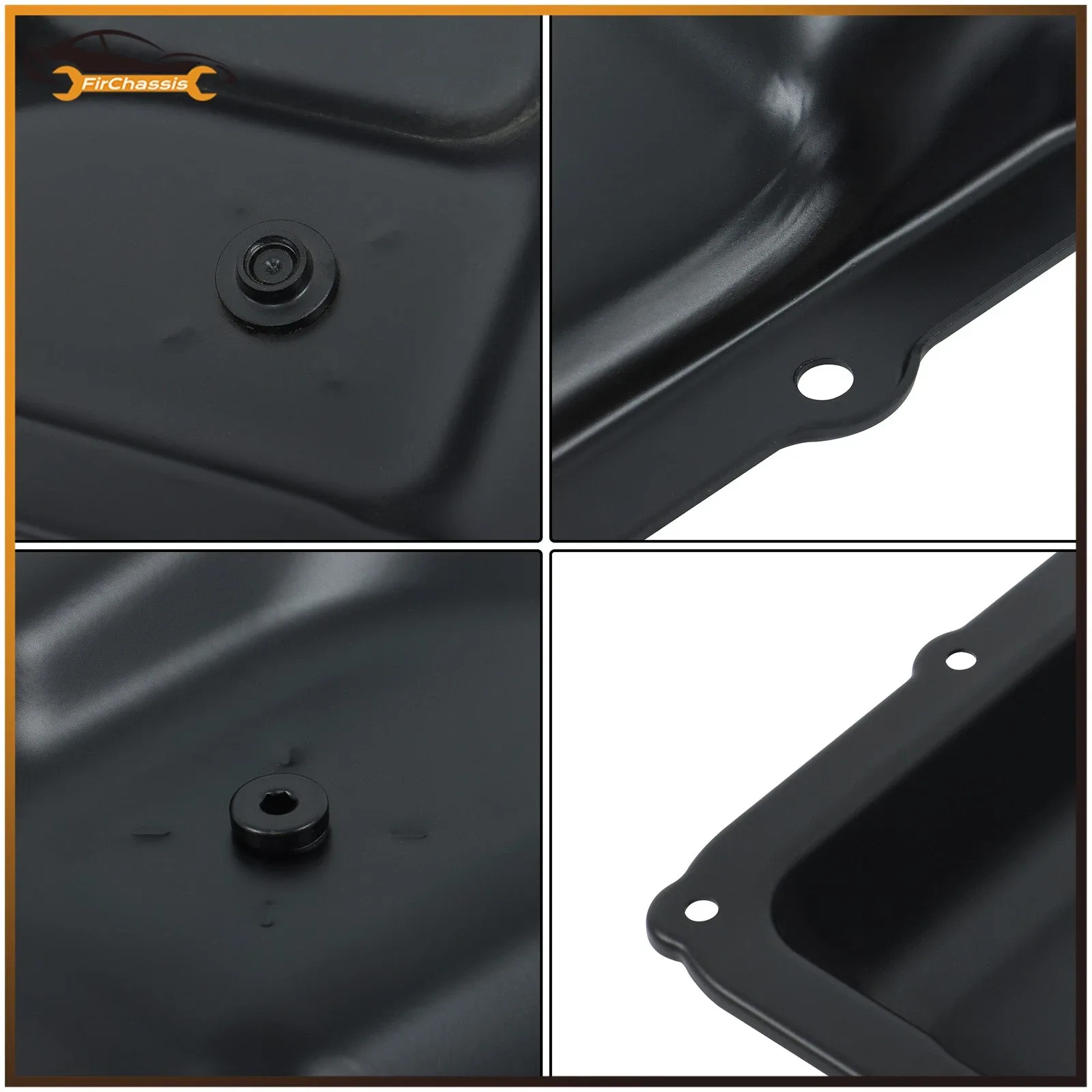 For Ford F-250 F-350 F-450 F-550 Transmission Oil Pan w/Drain Plug 6R140 265-830 image 4