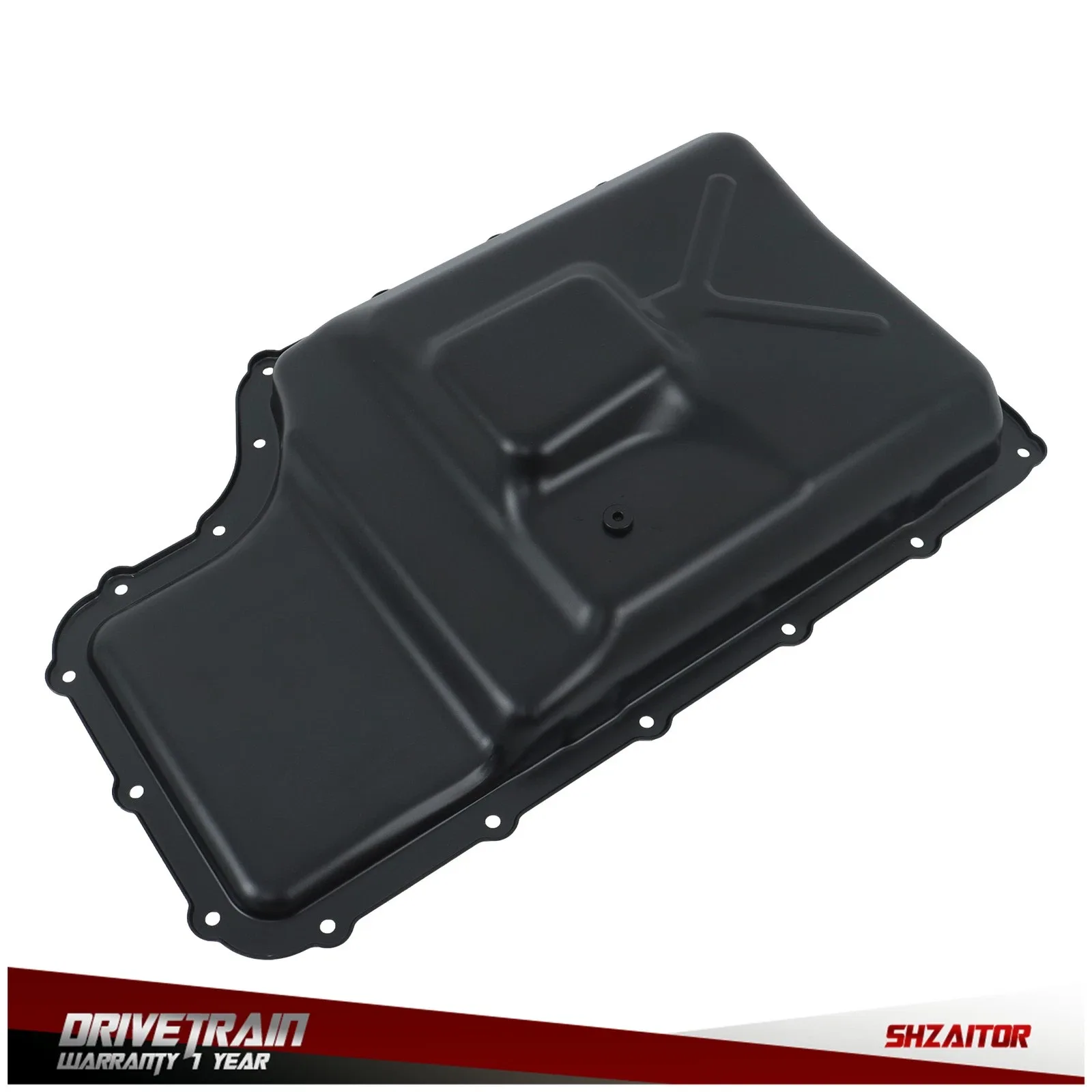 Transmission Oil Pan w/Drain Plug For Ford F-250 F-350 F-450 F-550 11-18 265-830