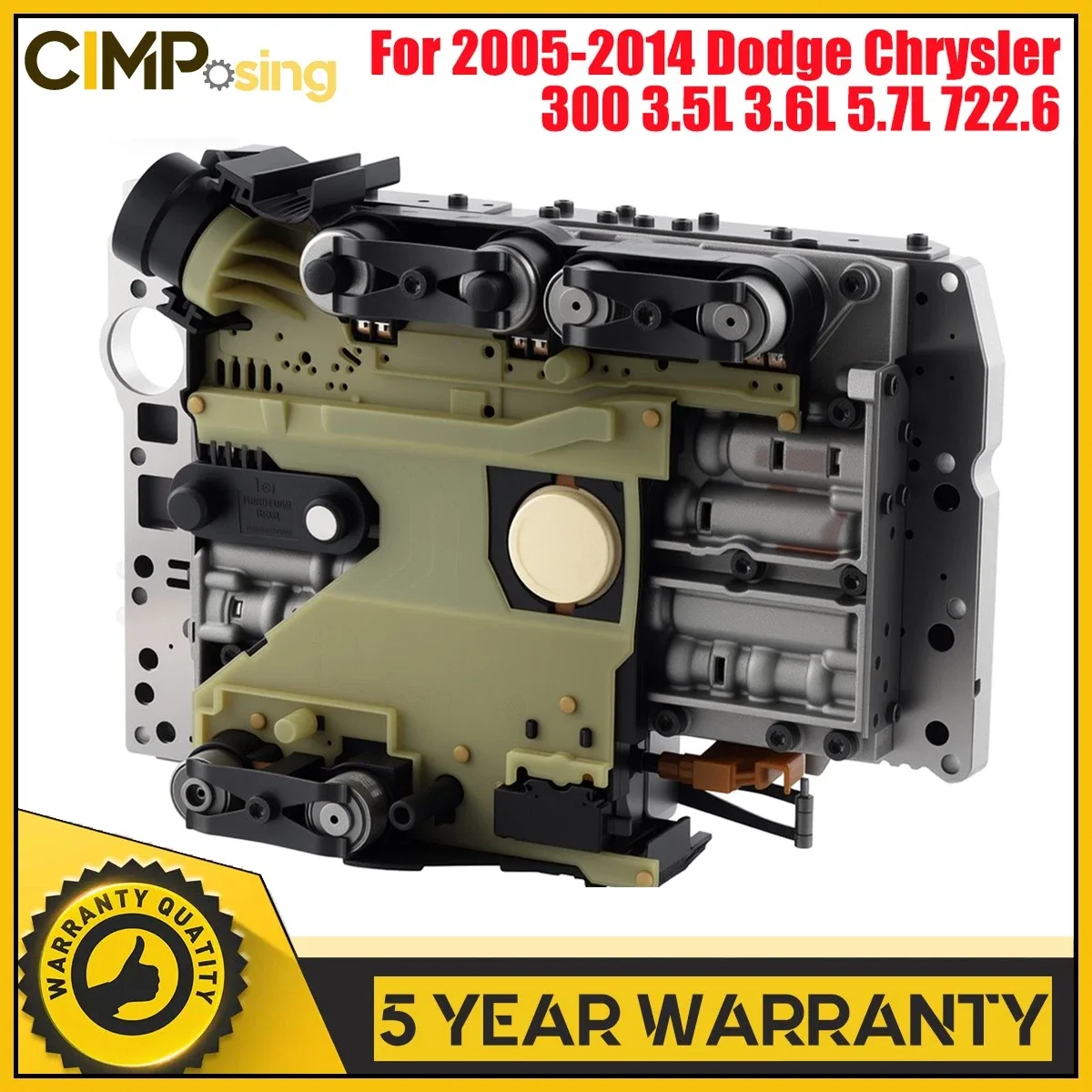 Remanufactured 722.6 Valve Body w/ Conductor Plate - 2112770101 / 52108213AB
